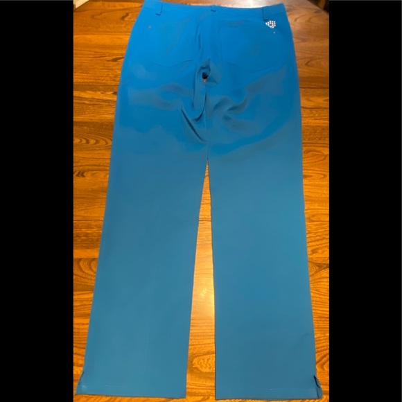 Puma Golf Blue 34 Pants - Picture 3 of 9